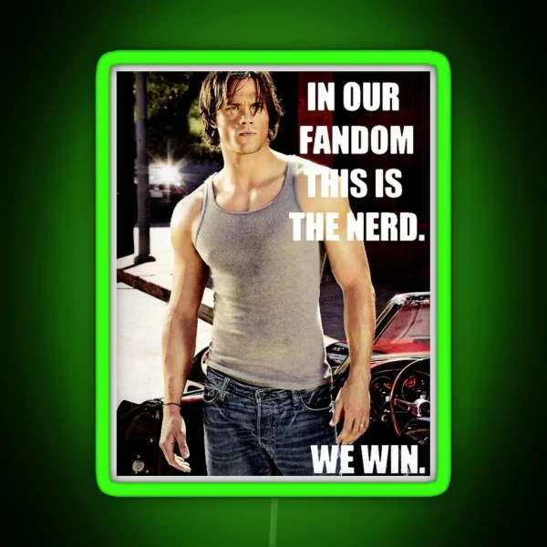 Jarred Padalecki RGB Neon Sign