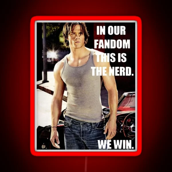 Jarred Padalecki RGB Neon Sign