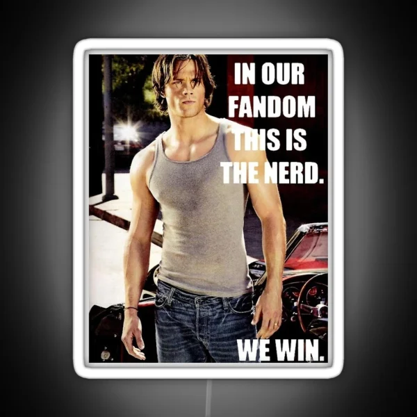 Jarred Padalecki RGB Neon Sign