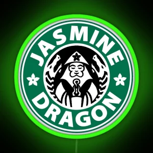 Jasmine Dragon Avatar The Last Airbender Uncle Iroh Tea Shop RGB Neon Sign