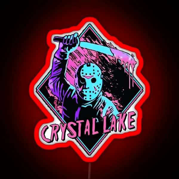 Jason Friday The 13th RGB Neon Sign