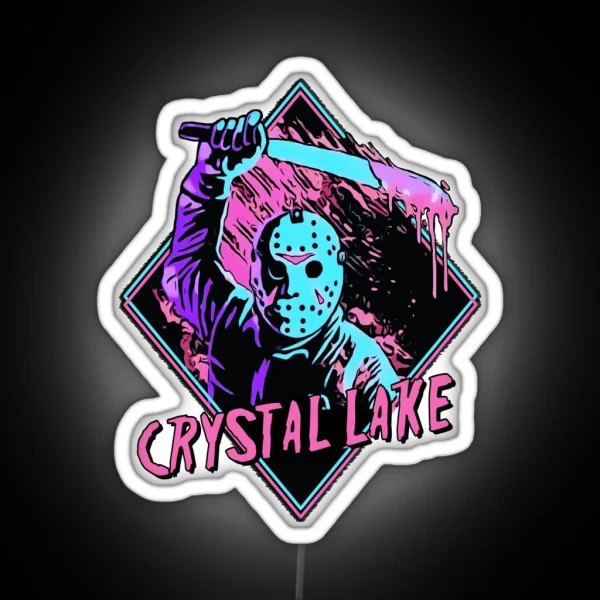 Jason Friday The 13th RGB Neon Sign