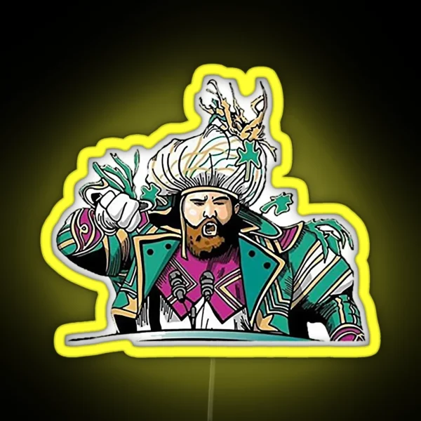 Jason Kelce Philadelphia Eagles RGB Neon Sign