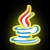 Java Large Img RGB Neon Sign - Image 5
