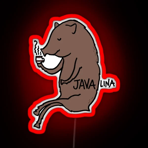 Java Lina RGB Neon Sign