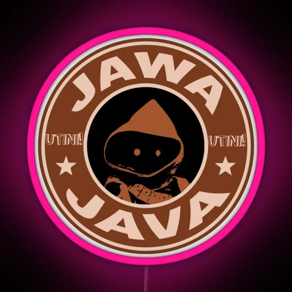 Jawa Java RGB Neon Sign