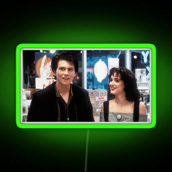 JD And Veronica RGB Neon Sign