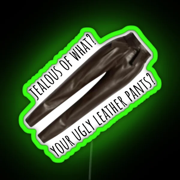 Jealous Of What RGB Neon Sign