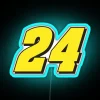 Jeff Gordon 24 RGB Neon Sign - Image 3