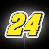 Jeff Gordon 24 RGB Neon Sign - Image 5