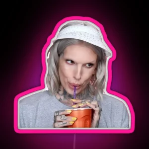 Jeffree Star Tea RGB Neon Sign