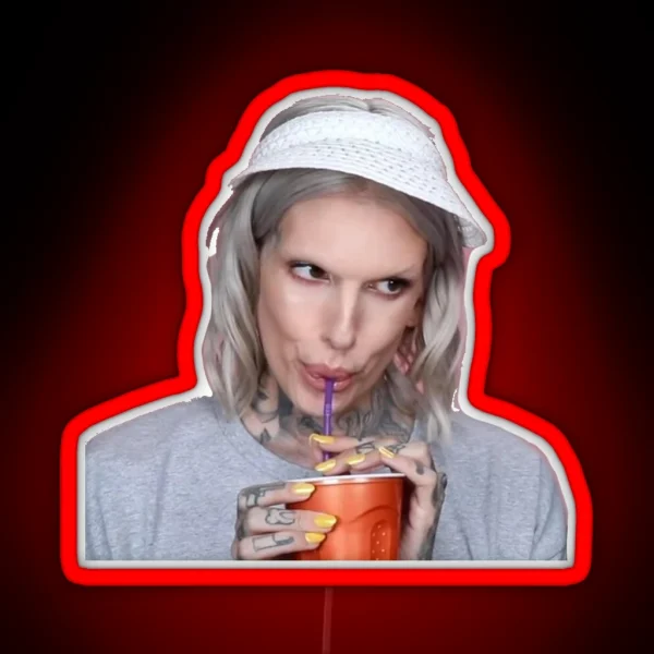 Jeffree Star Tea RGB Neon Sign