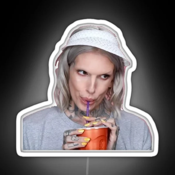 Jeffree Star Tea RGB Neon Sign