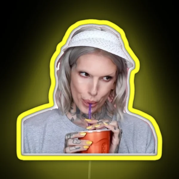 Jeffree Star Tea RGB Neon Sign