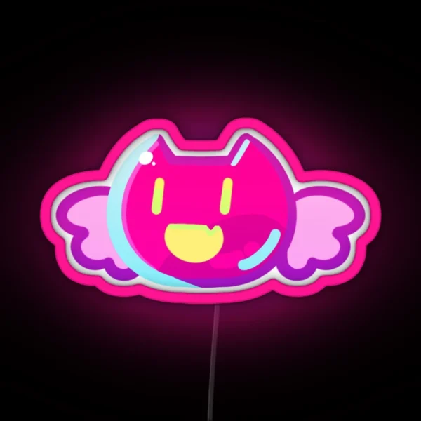 Jelly Cat Muse Dash RGB Neon Sign