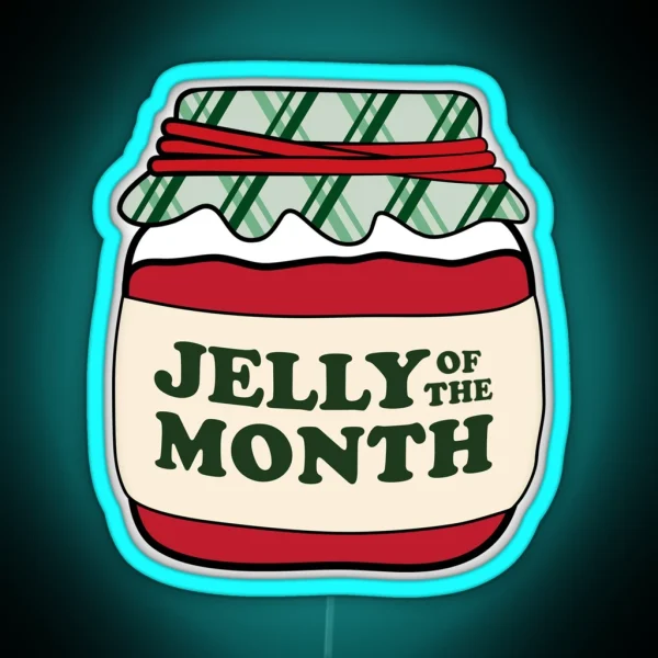 Jelly Of The Month Christmas RGB Neon Sign