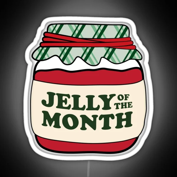 Jelly Of The Month Christmas RGB Neon Sign