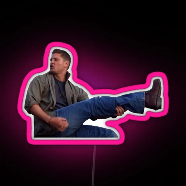 Jensen Ackles RGB Neon Sign