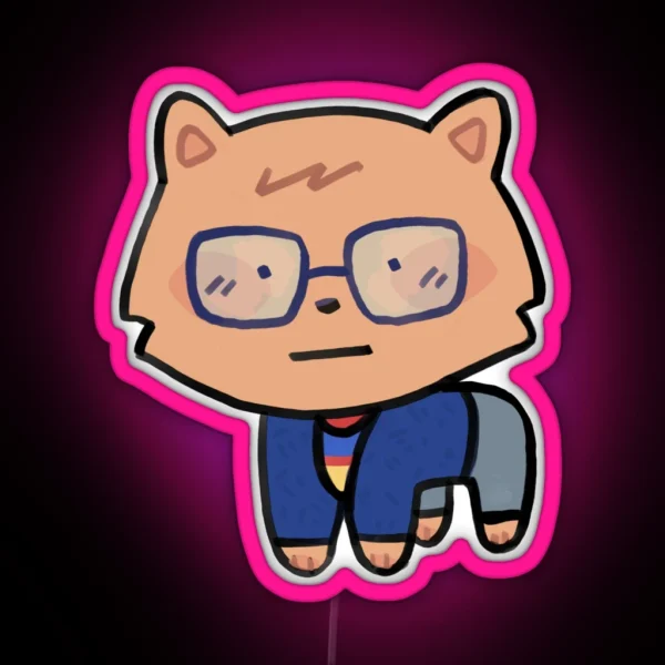 Jeremy Heere Cat RGB Neon Sign