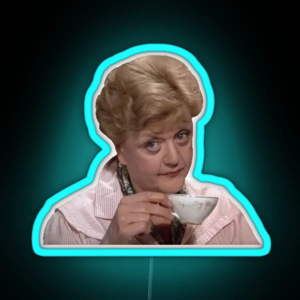 Jessica Fletcher Judging 7 RGB Neon Sign