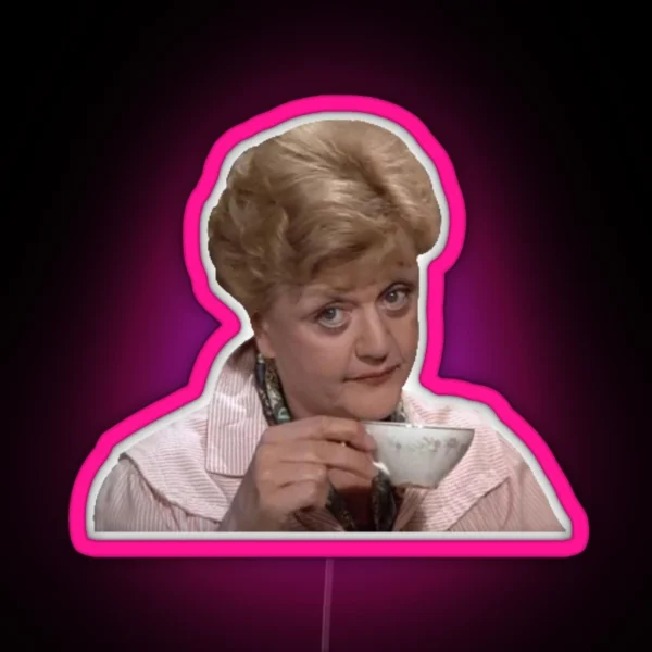 Jessica Fletcher Judging 7 RGB Neon Sign