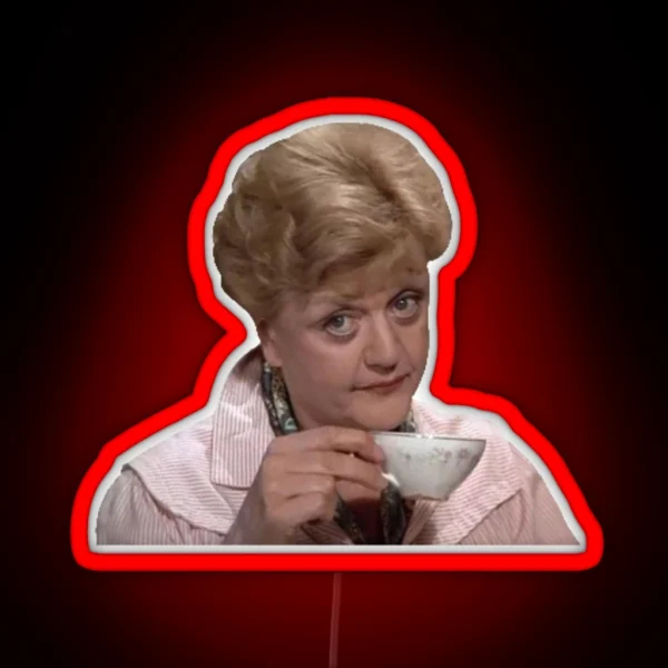 Jessica Fletcher Judging 7 RGB Neon Sign