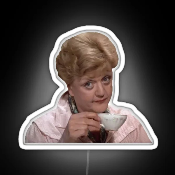 Jessica Fletcher Judging 7 RGB Neon Sign