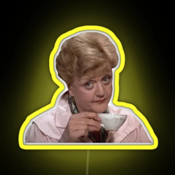 Jessica Fletcher Judging 7 RGB Neon Sign