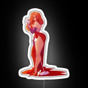 Jessica Rabbit RGB Neon Sign