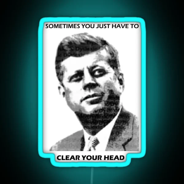 JFK RGB Neon Sign