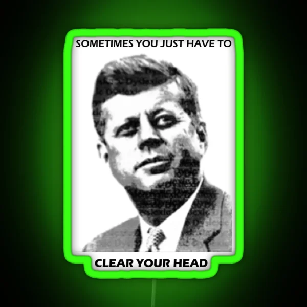 JFK RGB Neon Sign