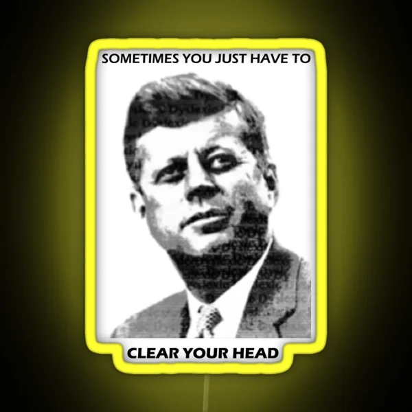 JFK RGB Neon Sign