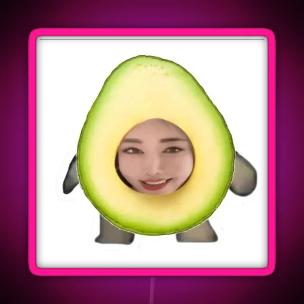 Jiafei As An Avocado RGB Neon Sign
