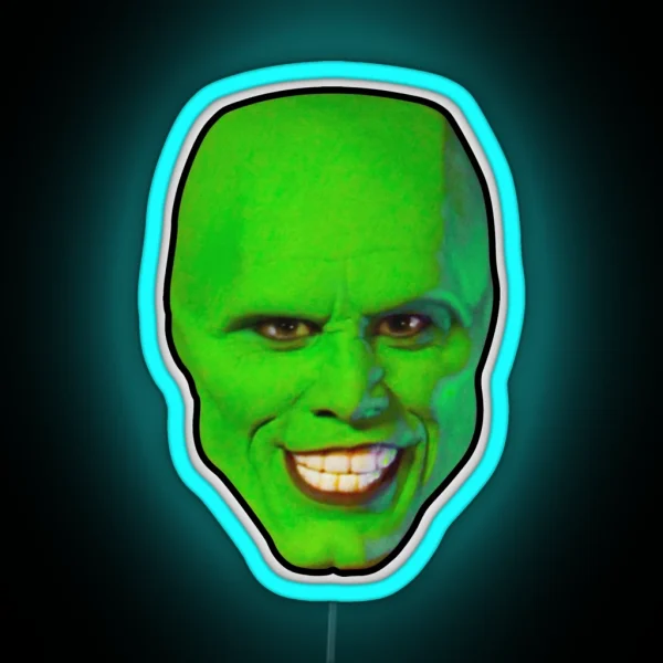 Jim Carrey The Mask RGB Neon Sign