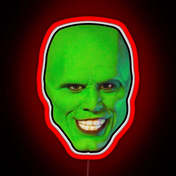Jim Carrey The Mask RGB Neon Sign