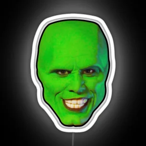 Jim Carrey The Mask RGB Neon Sign