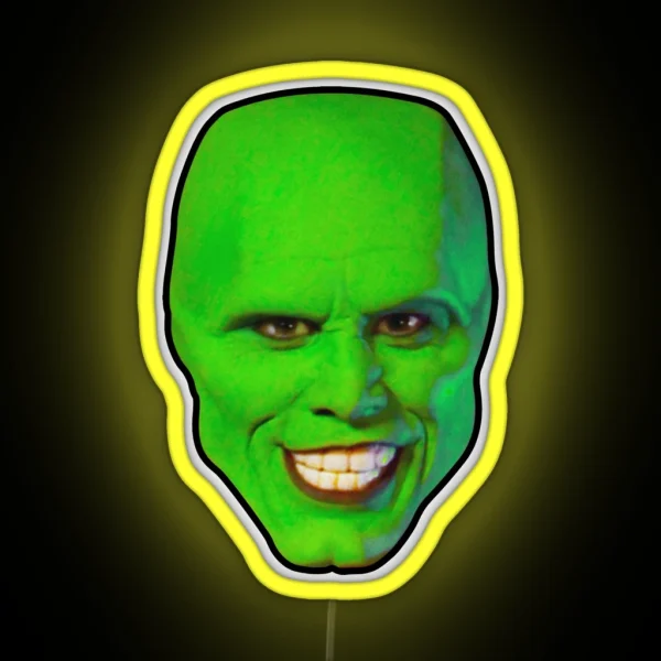 Jim Carrey The Mask RGB Neon Sign