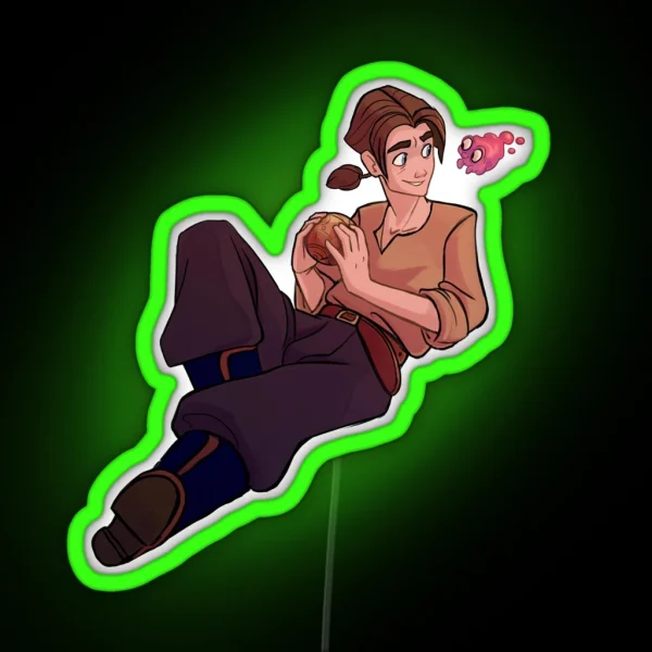 Jim Hawkins RGB Neon Sign