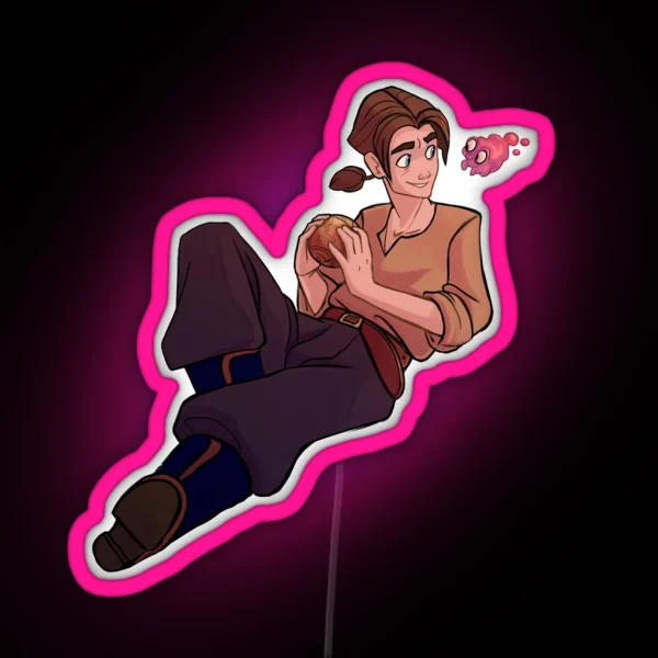Jim Hawkins RGB Neon Sign