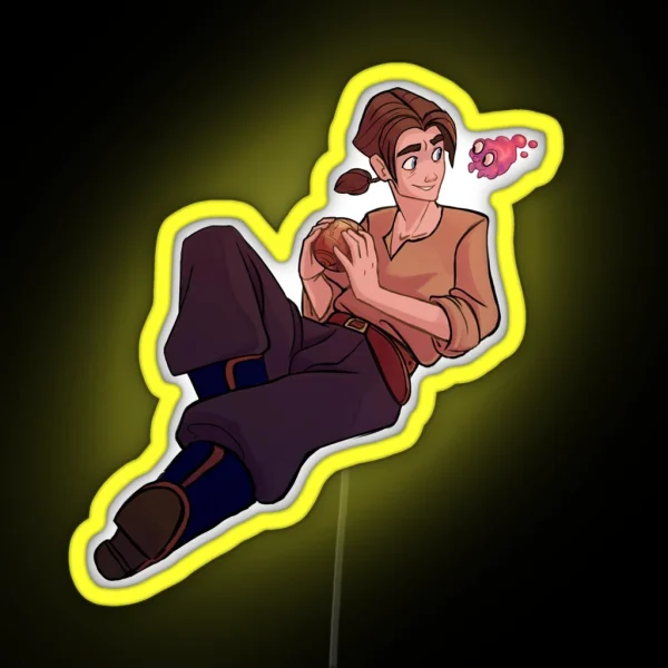 Jim Hawkins RGB Neon Sign
