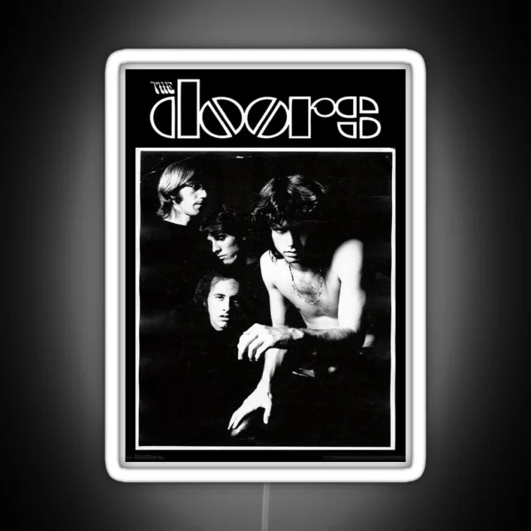 Jim Morrison The Doors RGB Neon Sign