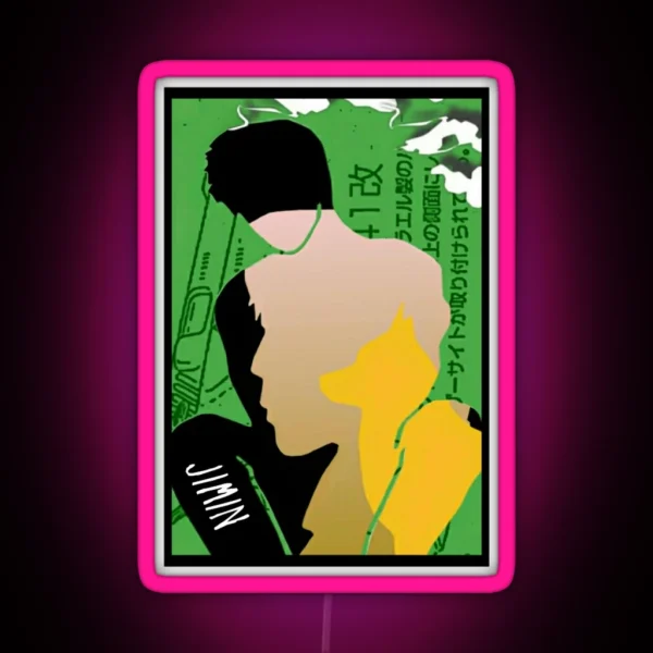 Jimin BTS 1 Cowboy Boyscouts RGB Neon Sign