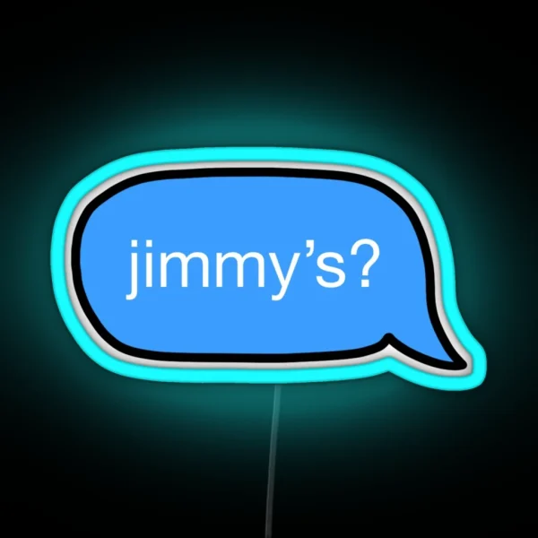 Jimmy S RGB Neon Sign