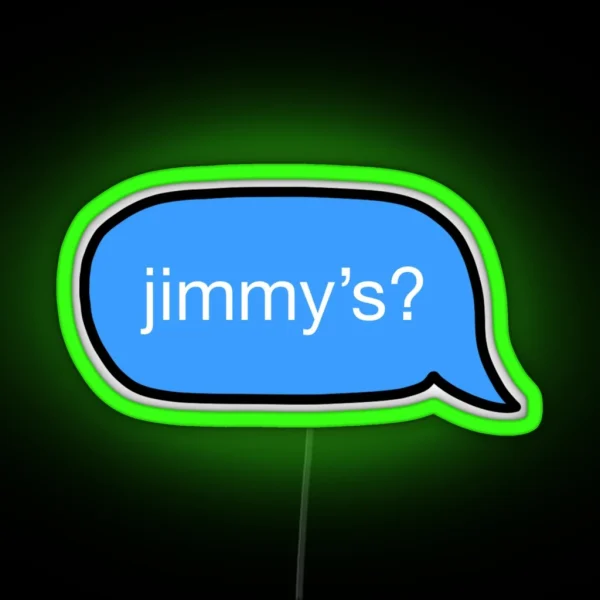 Jimmy S RGB Neon Sign