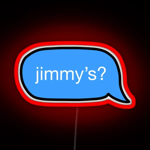 Jimmy S RGB Neon Sign