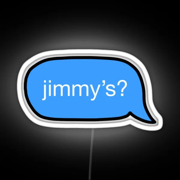 Jimmy S RGB Neon Sign