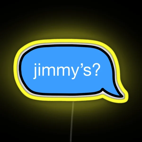 Jimmy S RGB Neon Sign