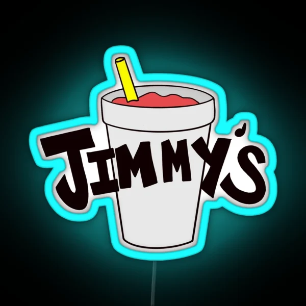 Jimmy S Slushie RGB Neon Sign