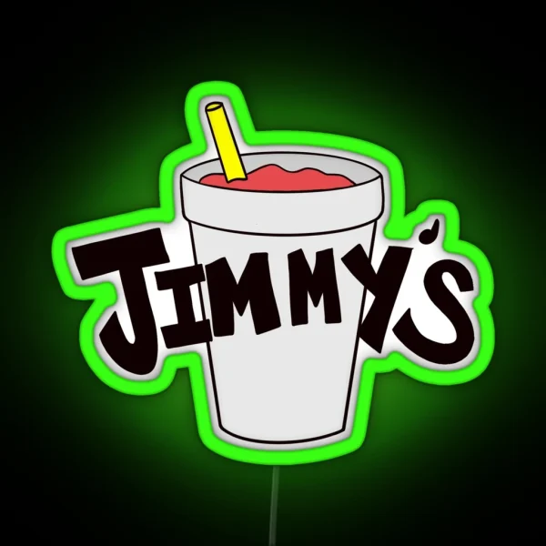 Jimmy S Slushie RGB Neon Sign
