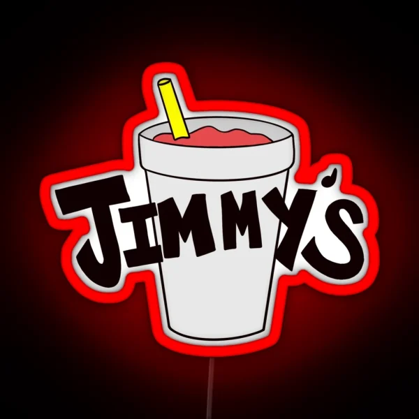 Jimmy S Slushie RGB Neon Sign